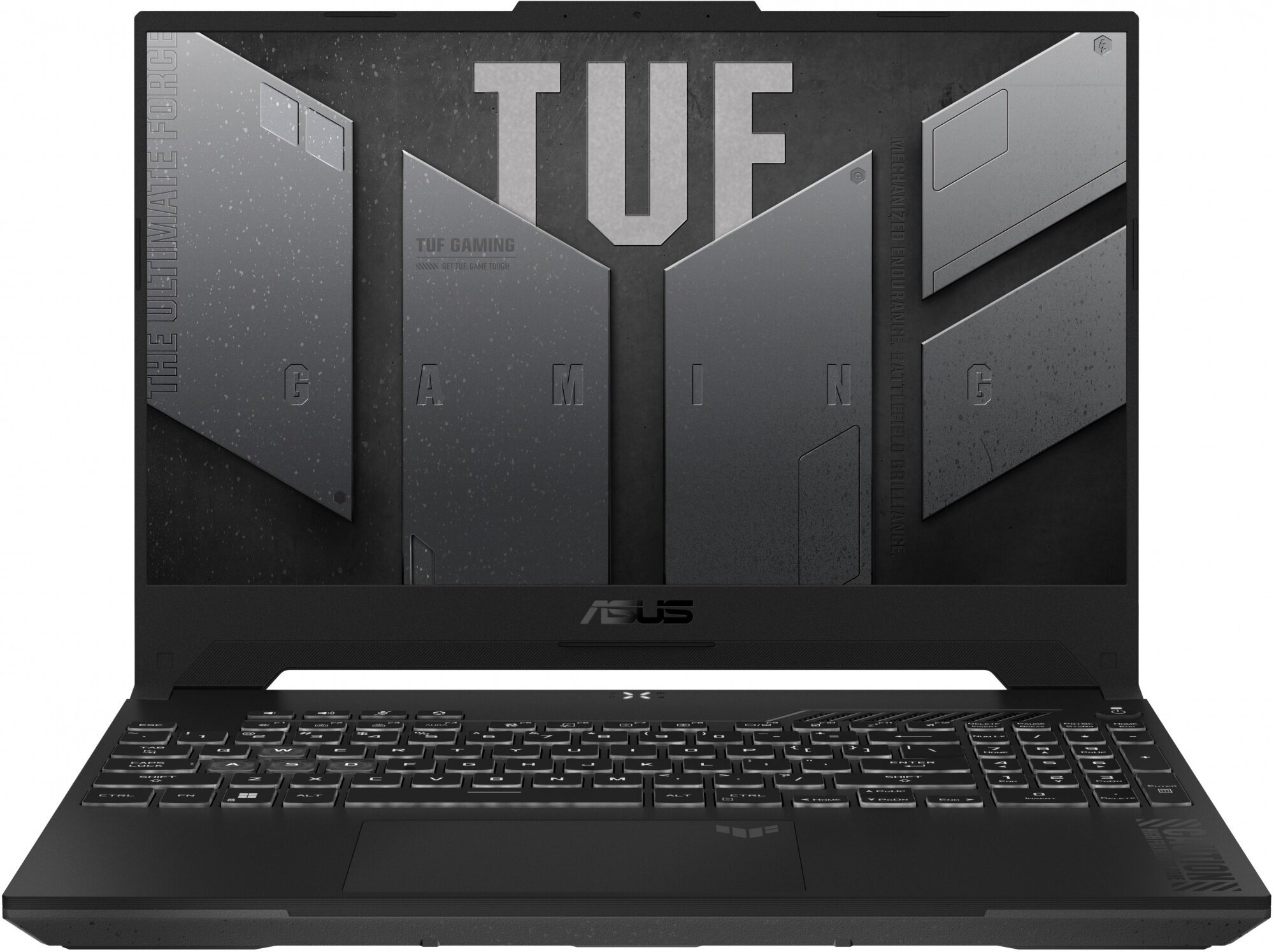 Ноутбук Asus TUF Gaming FA507NV-LP058, 15.6", IPS, AMD Ryzen 7 7735HS 16ГБ, SSD 512ГБ, NVIDIA GeForce RTX 4060 для ноутбуков 8ГБ, серый (90nr0e85-m004u0)