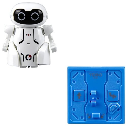 Робот YCOO Neo Maze Breaker Mini Droid, белый/синий silverlit робот silverlit интерактивный мэйз брейкер в ассортименте 88044