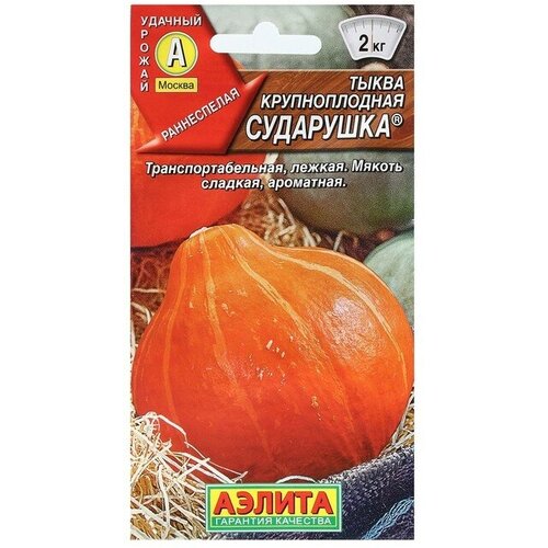 Семена Тыква крупноплая Сударушка, 1 г 4 шт