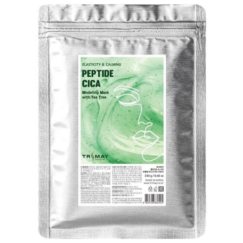 Trimay Альгинатная маска с пептидами и центеллой Peptide  & Cica Modeling Mask with Tea Tree