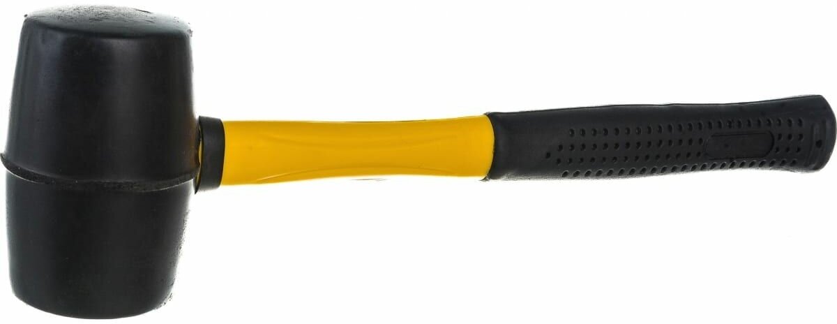 Киянка резиновая с фибергласовой ручкой 600 г 30370 Автодело