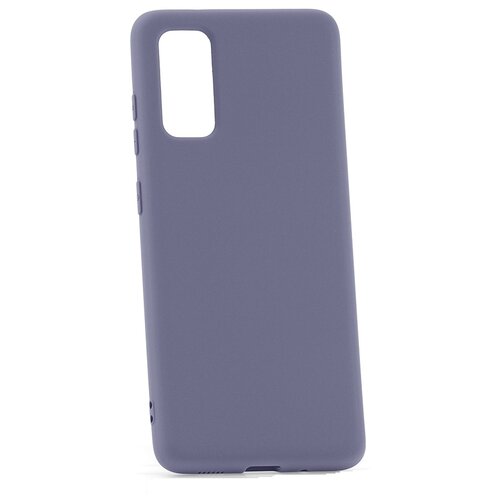 фото Чехол на samsung galaxy s20 derbi slim silicone-3 дымчато-серый