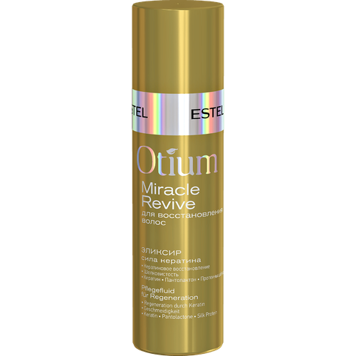 Estel Professional Эликсир для волос “Сила кератина” OTIUM MIRACLE REVIVE, 100 мл