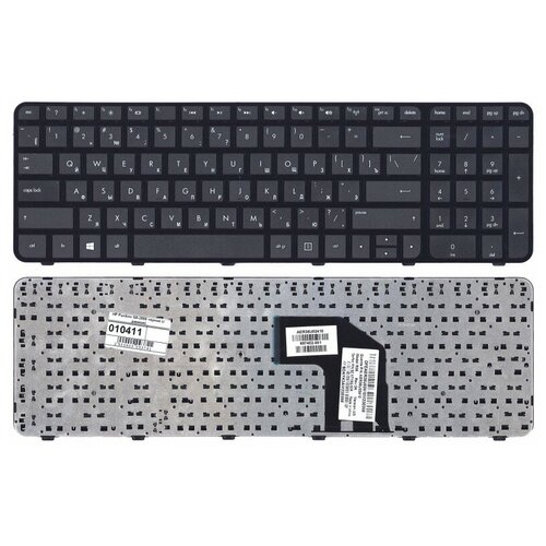 Клавиатура для ноутбука HP Pavilion G6-2000 черная с рамкой 119000₽