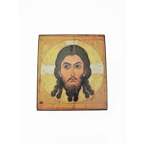 Икона Спас Нерукотворный, 10x13 крест серебряный спас нерукотворный архангел михаил