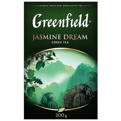 Чай зеленый Greenfield Jasmine Dream Гринфилд жасмин дрим, 10 шт по 200 г