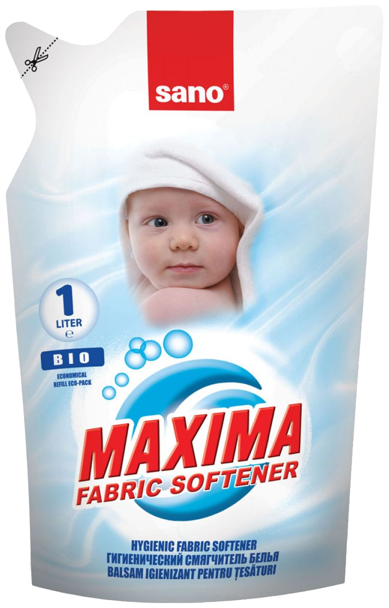 Гигиенический смягчитель для белья Sano Maxima Bio 1 литр
