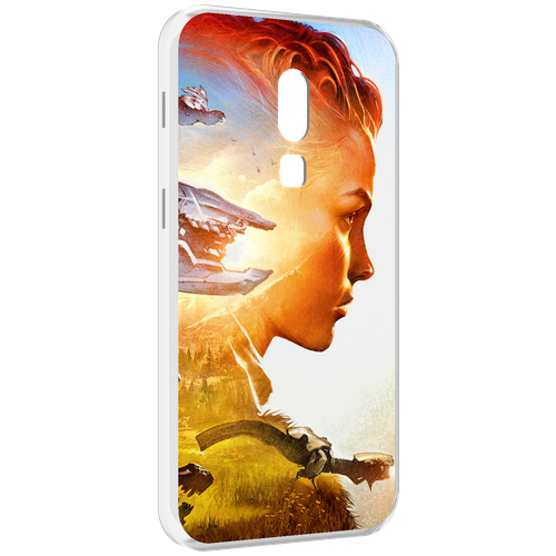 Чехол MyPads Horizon Zero Dawn art для Meizu V8 задняя-панель-накладка-бампер чехол mypads horizon zero dawn art для meizu m3 note задняя панель накладка бампер