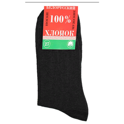 фото Носки белорусский хлопок, размер 27 (41-42), черный