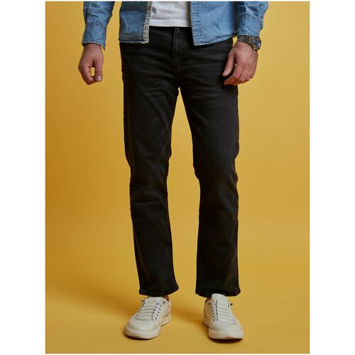 фото Джинсы мужские dude perfect wear, цвет черный, размер 50 ru / 34