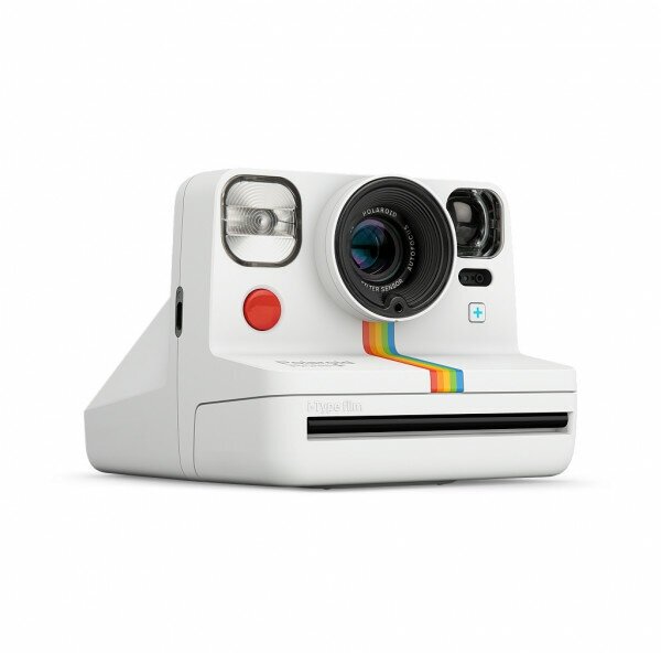 Фотоаппарат моментальной печати Polaroid Now Plus White, комплект на 5 фильтров для объектива