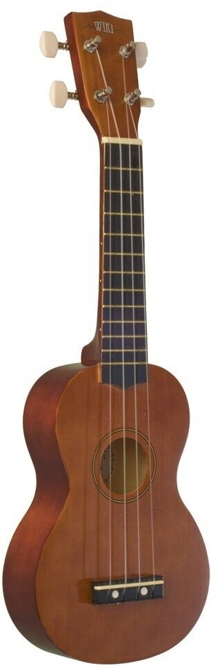 WIKI UK10S NA гитара укулеле сопрано, клен, цвет натуральный матовый, чехол в компл