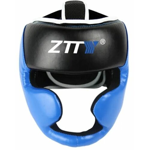 Боксерский шлем ZTTY ZTQ-H002 синий размер M