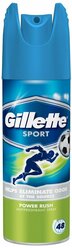 Дезодорант-антиперспирант спрей Gillette Power Rush, 150 мл