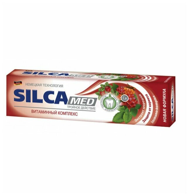 Зубная паста SilcaMed "Витаминный комплекс", 130гр - фото №6