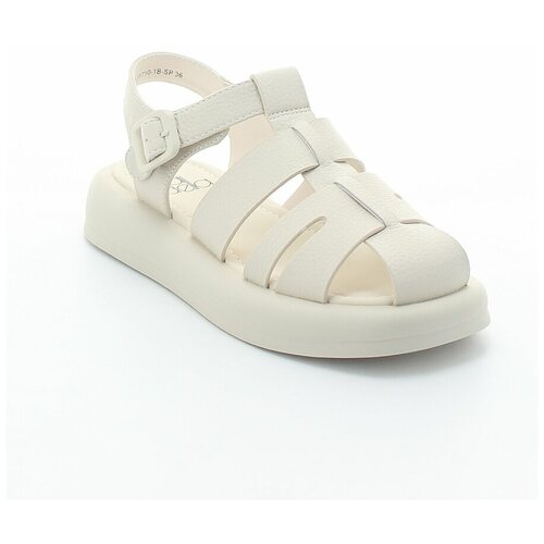 фото Босоножки madella женские летние, размер 40, цвет белый, артикул xzz-31710-1b-sp