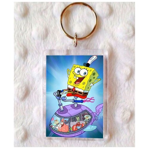 фото Брелок губка боб квадратные штаны № 20 bugrikshop