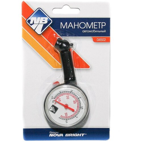 манометр механический digitronik для гбо Манометр шин (до 3,5 атм.) Nova Bright Nova Bright 47755