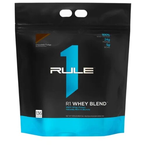 Протеин Rule 1 Whey Blend, 4540 гр., шоколад протеин rule 1 whey blend 924 гр кофе мокко