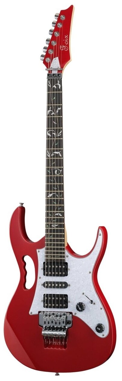 Электрогитара "Superstrat" (H-S-H) с машинкой тремоло Foix