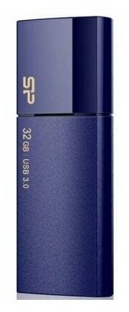 32GB USB 3.0 Флеш-накопитель SILICON POWER Blaze B05 синий (SP032GBUF3B05V1D)