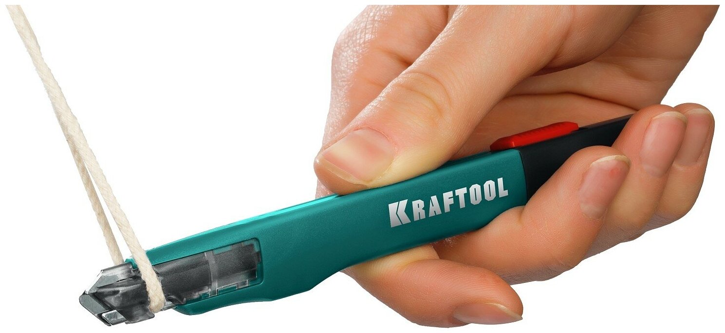 Нож для точного реза Kraftool Grand-9 9 мм 09192 . - фотография № 5