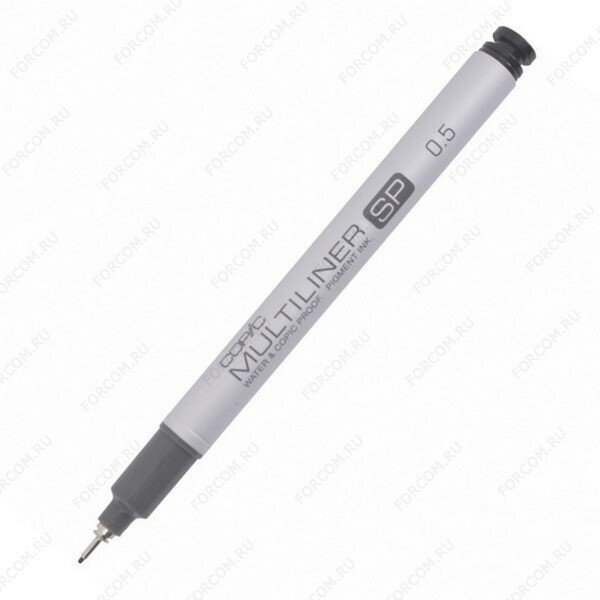 Ручка капиллярная Copic Multiliner SP 0.5 mm черный, алюминиевый корпус (Copic MLSP 804117)