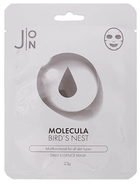 J:ON Molecula Bird’s Nest Daily Essence Mask Тканевая маска с экстрактом ласточкиного гнезда