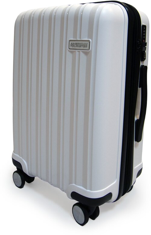 Чемодан American Tourister, 44 л, размер S, белый