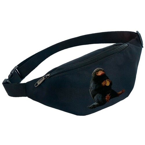 фото Сумка поясная noname, черный