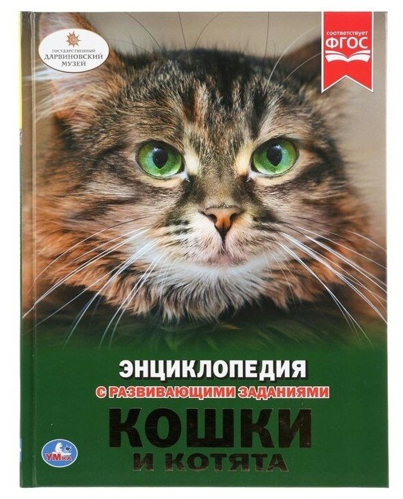 Умка Энциклопедия А4 «Кошки и котята»