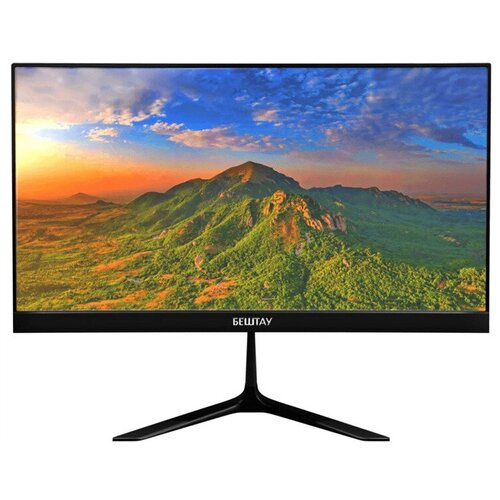 23,8 бештау M24FHD/TVA 1920x1080 60/75Hz VA LED 16:9 5ms VGA HDMI DP 3000:1 178/178 250cd Регулировка наклона, Встроенные динамики , Чёрный VESA 100* монитор бештау 23 8