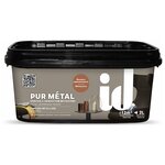 Краска " Pur Metal", декоративная с эффектом металла [2л] ID Deco / АйДи Деко - изображение