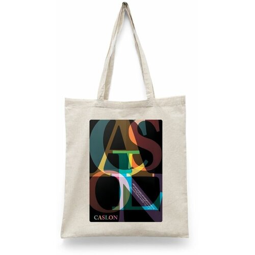 фото Сумка шоппер каждому своё, бежевый