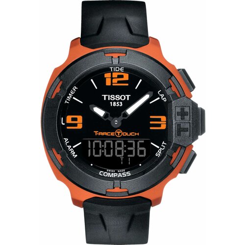 Наручные часы TISSOT Наручные часы TISSOT T-Race Touch Aluminium T0814209705703, черный