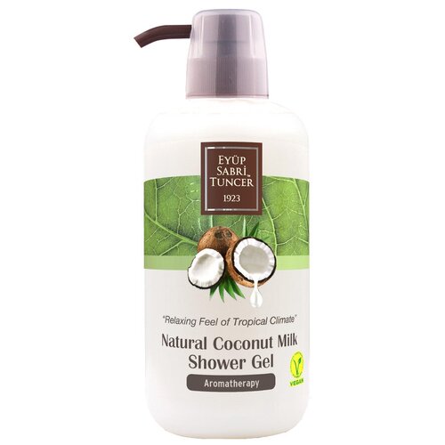 Гель для душа Eyup Sabri Tuncer Natural coconut milkкокос, 600 мл, 630 г