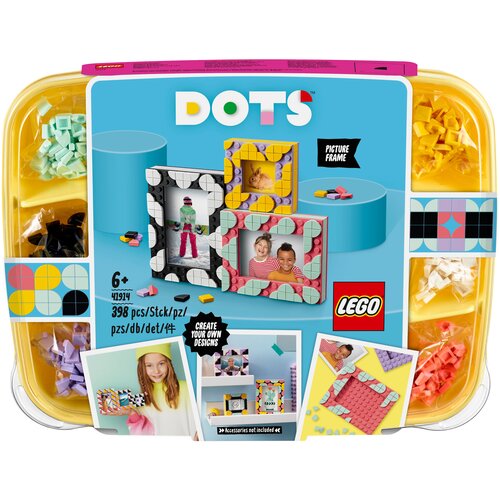 Конструктор LEGO DOTS 41914 Креативные фоторамки, 398 дет.