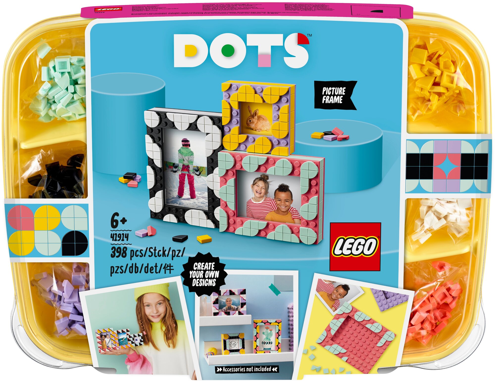 Конструктор LEGO DOTS 41914 Креативные фоторамки