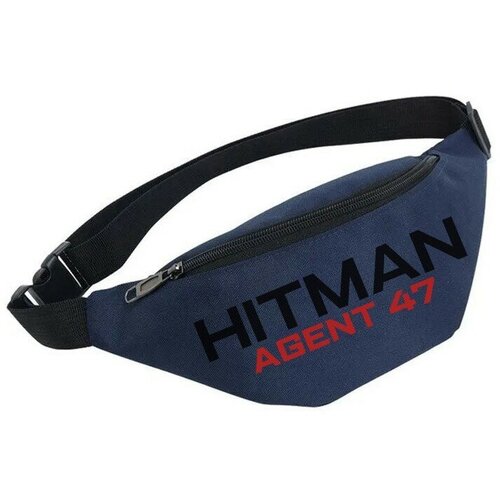 фото Сумка поясная noname, синий