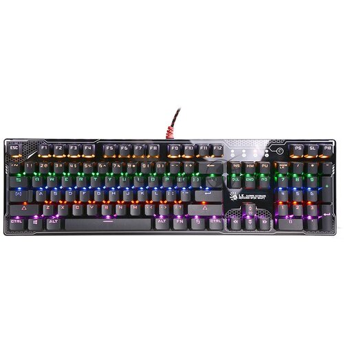 Клавиатура A4Tech Bloody B810R серыйчерный USB Gamer LED 762300₽