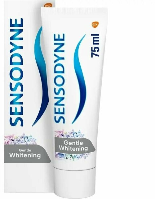 Зубная паста Sensodyne Gentle Whitening деликатно отбеливающая 75 мл (из Финляндии)