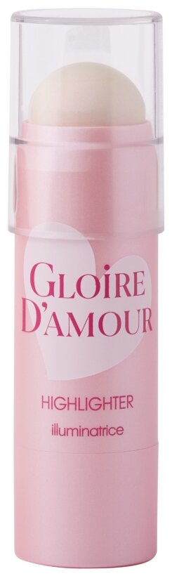 Vivienne Sabo Хайлайтер в стике Gloire DAmour, 01 жемчужно-розовый