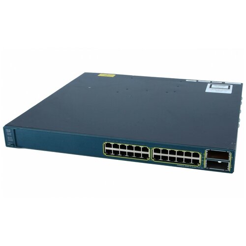 Коммутатор CISCO WS-C3560E-24PD-E коммутатор cisco ws c3650 24pd e