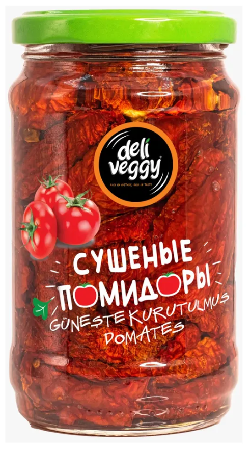 Помидоры сушеные в масле Deli Veggy 320г