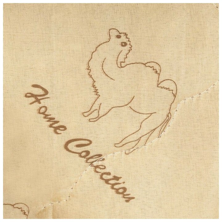Одеяло облегчённое "Верблюжья шерсть", размер 172х205 5 см, 200гр/м2, чехол п/э