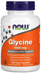 Glycine капс., 1000 мг, 250 мл, 150 г, 100 шт., нейтральный, 1 уп.