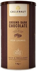 Callebaut Ground Dark Chocolate, банка, 1 кг