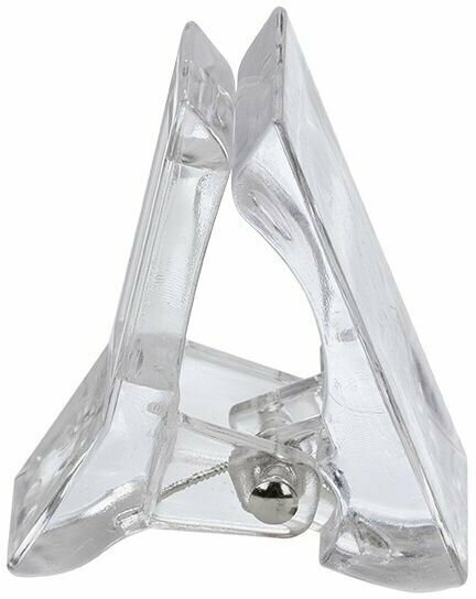 фото Nail Art Зажим для верхних форм, прозрачный.