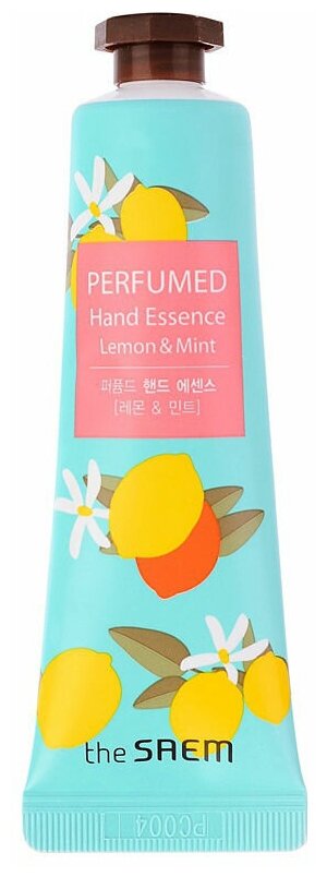 The Saem Крем-эссенция для рук Perfumed hand essence Lemon mint, 30 мл