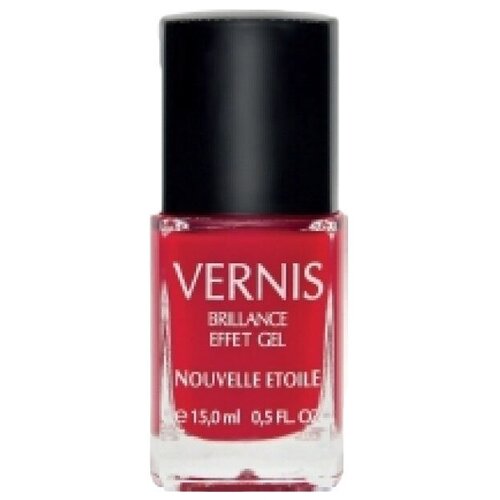 Новая Заря Лак для ногтей Коллекция Классика Vernis Brillance Effect Gel 15 мл 80 Яркая клубника 452₽